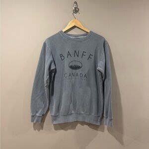 Super Comfy Banff, Alberta Crew Neck Sweater
